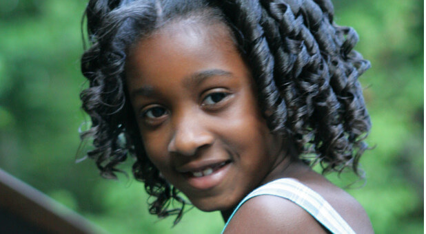 African American girl
