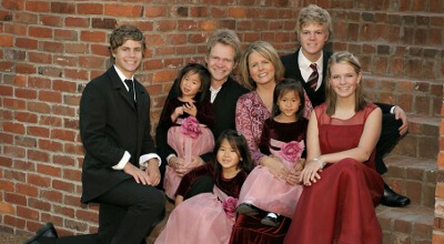 Steven Curtis Chapman and family