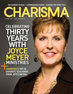 cover of Charisma - Celebrating thirty years with Joyce Meyer Ministries