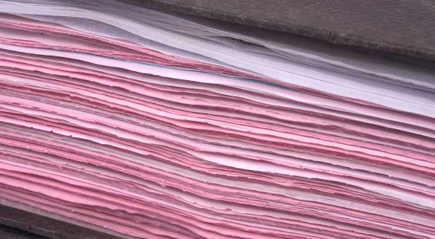 pink papers