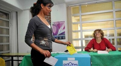 Women voting