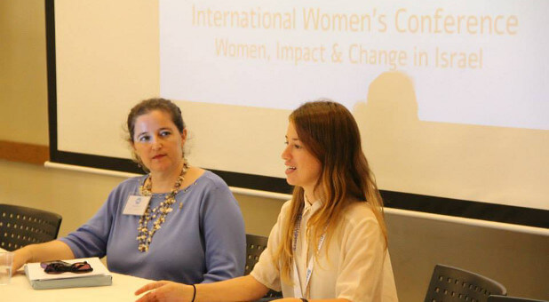 Women in attendance at the 2013 Women's International Conference in Haifa.