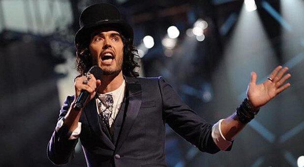 Actor-comedian Russell Brand