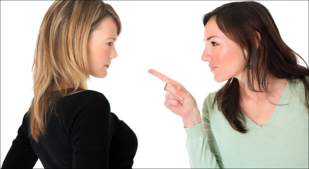 women arguing