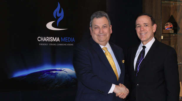 Dr. Steve Greene (l) and Charisma Media CEO Steve Strang