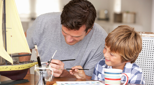 Are you spending quantity time with your son as well as quality time?