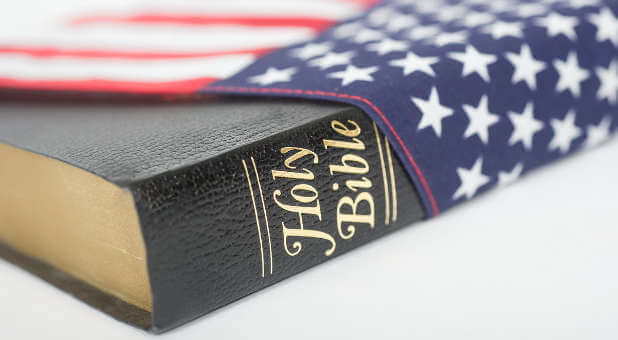 Flag and Bible
