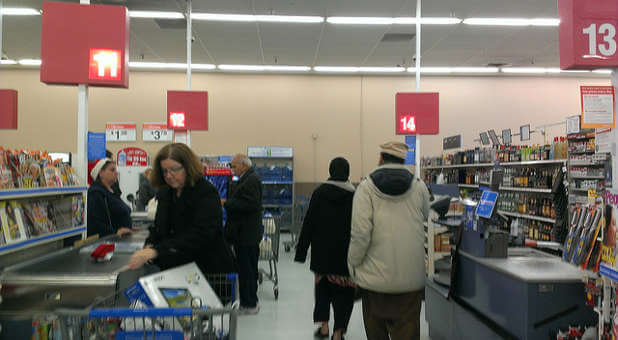 Would people brave lines at Wal-Mart to purchase peace, joy and hope?