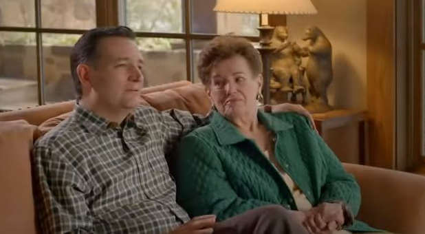 Sen. Ted Cruz and his mother, Eleanor