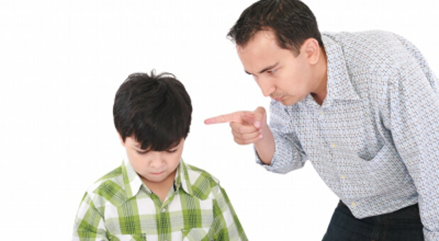 You may be sending the wrong signals to your children with your behavior.
