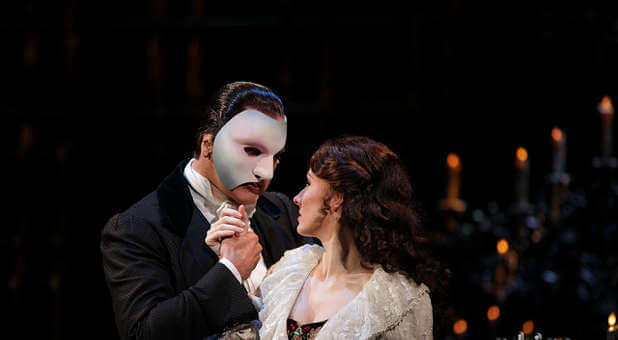A scene from 'Phantom of the Opera'