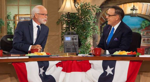 I appeared on the Jim Bakker Show earlier this year.