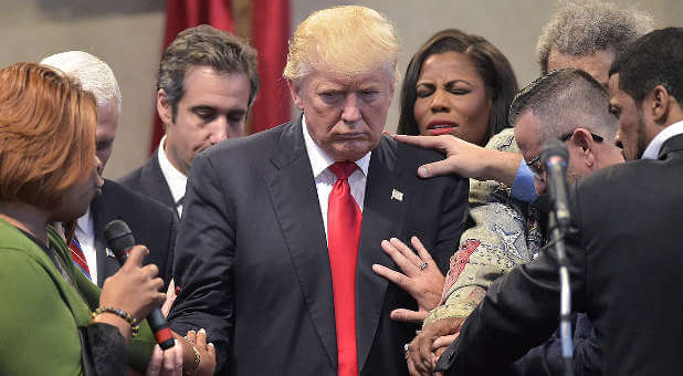 Donald Trump certainly needs your prayers.
