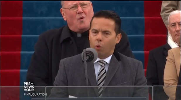 Rev. Samuel Rodriguez was the first Hispanic pastor in history to pray at a presidential inauguration.