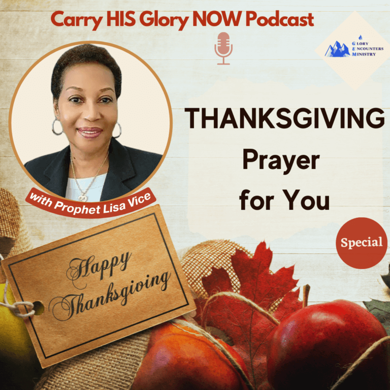 Thanksgiving Prayer (Special)