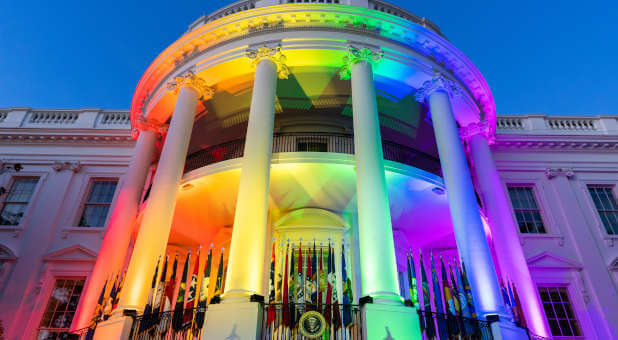 America Is Headed Down a Bleak Path as White House Lights Up In Pride Colors