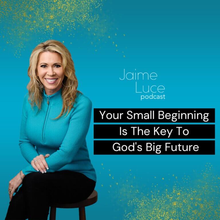 Your Small Beginning Is The Key To God's Big Future